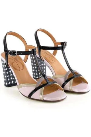 Chie Mihara Dames, Schoenen, Zwart, Maat: 40 EU Leer