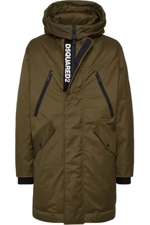 Dsquared2 Heren, Mantels, Groen, Maat: M