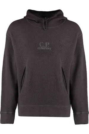 C.P. Company Heren, Sweatshirts & Hoodies, Grijs, Maat: M Fleece