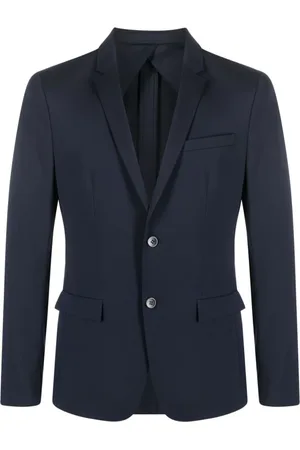 Calvin Klein Heren, Jassen, Blauw, Maat: S Wol
