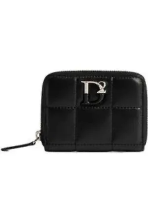 Dsquared2 Dames, Accessoires, Zwart, Maat: ONE Size Leer