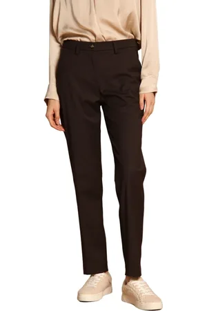 Masons Dames, Broeken, Bruin, Maat: XS Corduroy