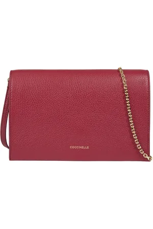 Coccinelle Dames, Tassen, Rood, Maat: ONE Size Leer