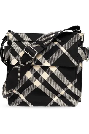 Burberry Heren, Tassen, Zwart, Maat: ONE Size Katoen