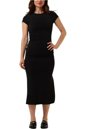 Calvin Klein Dames, Jurken, Zwart, Maat: XS Modal