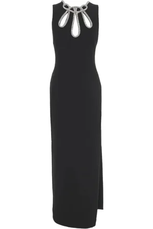 Guess Dames, Jurken, Zwart, Maat: 2XL Poliester