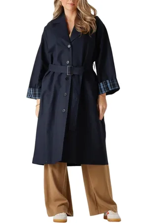 Moss Copenhagen Dames, Mantels, Blauw, Maat: M/L