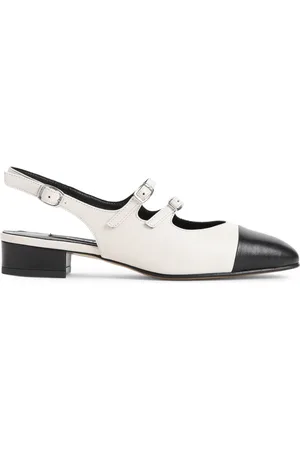 Carel Dames, Schoenen, Wit, Maat: 39 EU Leer