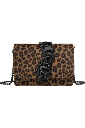 Alma en Pena Dames, Tassen, Bruin, Maat: ONE Size Leer