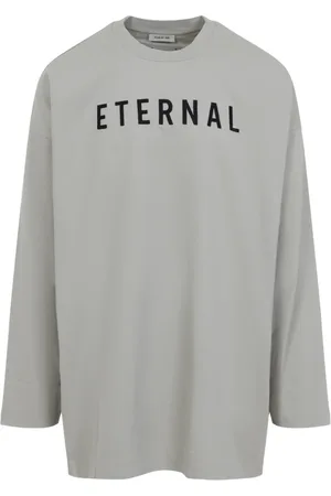 FEAR OF GOD Heren, Tops, Grijs, Maat: L Katoen