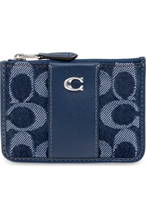 Coach Dames, Accessoires, Blauw, Maat: ONE Size Leer