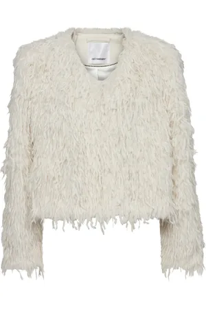 Co`Couture Dames, Jassen, Wit, Maat: XL