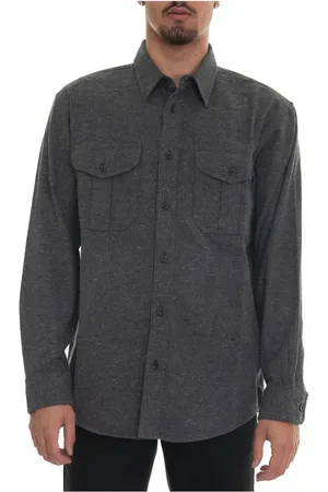 Filson Heren, Overhemden, Grijs, Maat: XS