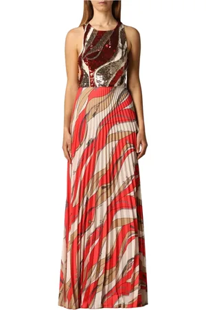 Elisabetta Franchi Dames, Jurken, Veelkleurig, Maat: 2XS