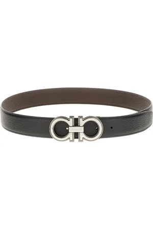 Salvatore Ferragamo Heren, Accessoires, Zwart, Maat: 95 CM Leer