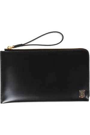 Burberry Heren, Accessoires, Zwart, Maat: ONE Size Leer