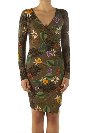Liu Jo Dames, Jurken, Groen, Maat: S Viscose