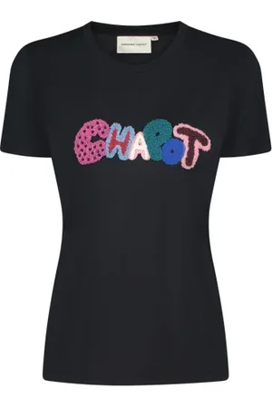 Fabienne Chapot Dames, Tops, Zwart, Maat: S