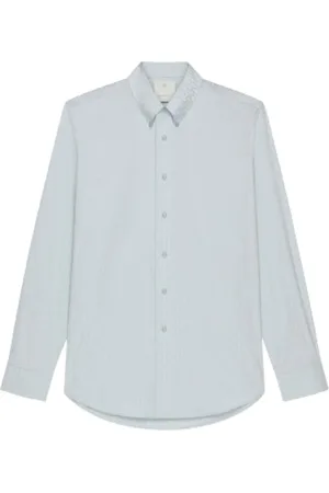 Givenchy Heren, Overhemden, Blauw, Maat: 3XL
