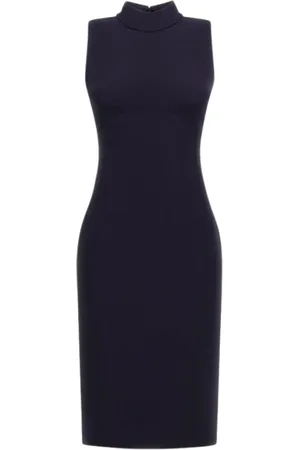 Roberto Cavalli Dames, Jurken, Blauw, Maat: L