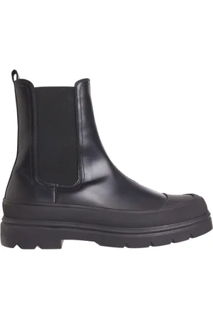 Calvin Klein Heren, Schoenen, Zwart, Maat: 45 EU Leer