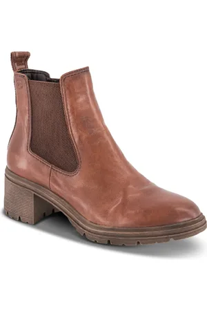 Tamaris Dames, Schoenen, Bruin, Maat: 39 EU Leer