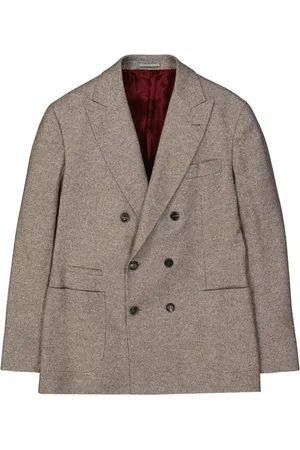 Brunello Cucinelli Heren, Jassen, , Maat: S Wol