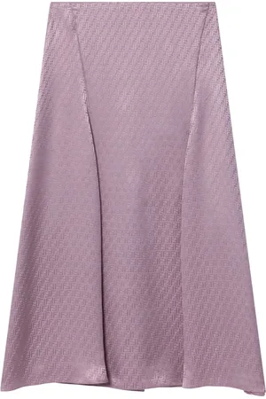 Fendi Dames, Rokken, Paars, Maat: S Zijde