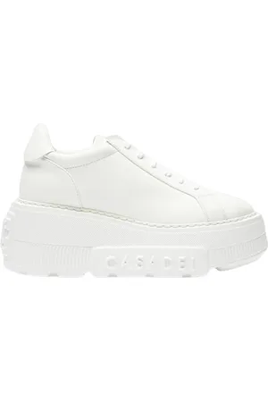 Casadei Dames, Schoenen, Wit, Maat: 36 EU Leer