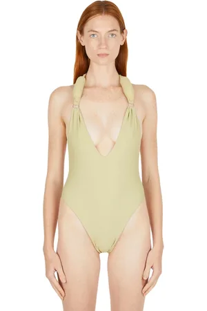 Entire Studios Dames, Badkleding, Groen, Maat: 2XS Nylon