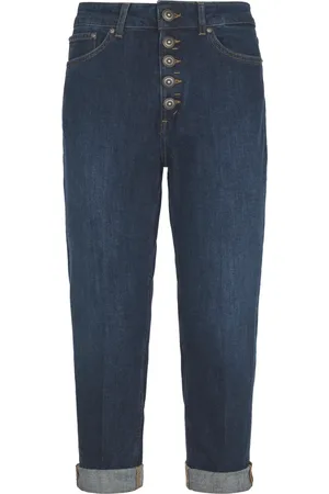 Dondup Dames, Jeans, Blauw, Maat: W28 Katoen