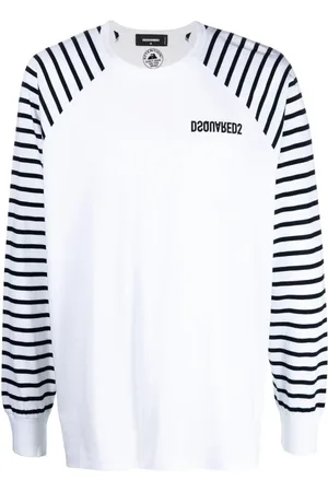 Dsquared2 Heren, Tops, Wit, Maat: XL Katoen