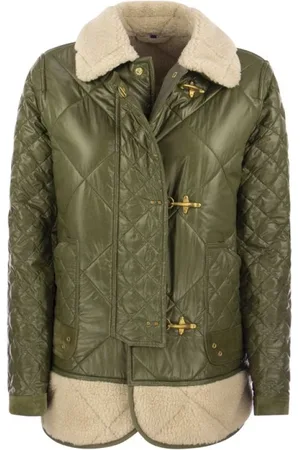 FAY Dames, Jassen, Groen, Maat: XS Suède