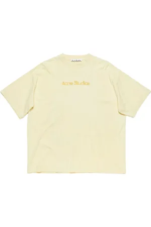 Acne Studios Heren, Tops, Geel, Maat: XS Katoen