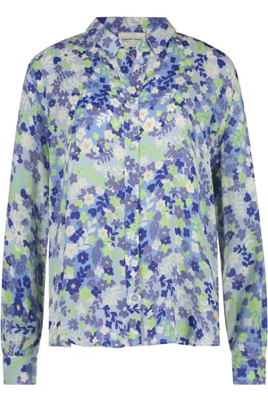 Fabienne Chapot Dames, Blouses & Shirts, Blauw, Maat: L