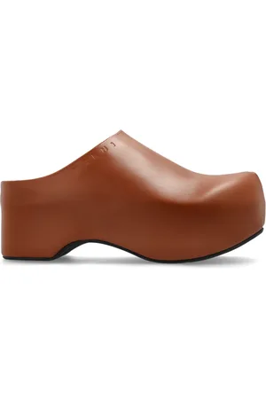 Marni Dames, Schoenen, Bruin, Maat: 36 EU Leer