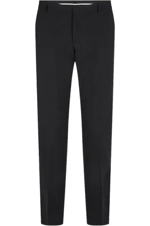 Calvin Klein Heren, Broeken, Zwart, Maat: 3XL Wol
