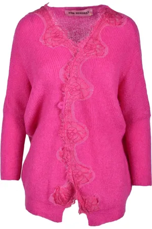 PINK MEMORIES Dames, Truien, Roze, Maat: S Mohair