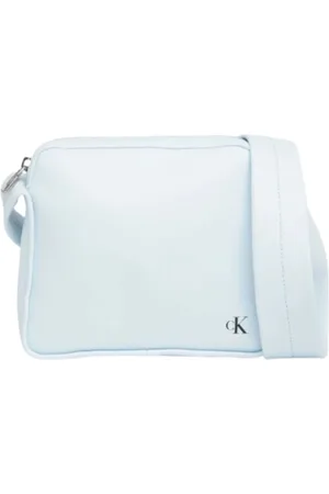 Calvin Klein Dames, Tassen, Blauw, Maat: ONE Size Leer