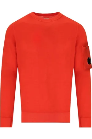 C.P. Company Heren, Truien, Oranje, Maat: XL Wol