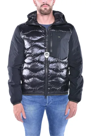 Blauer Heren, Jassen, Zwart, Maat: XL Nylon