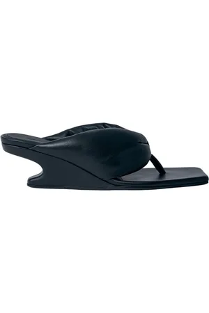 Rick Owens Dames, Schoenen, Zwart, Maat: 40 EU Leer