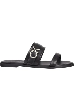 Calvin Klein Dames, Schoenen, Zwart, Maat: 39 EU Leer