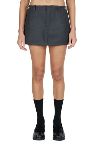 Marc Jacobs Dames, Rokken, Grijs, Maat: M Viscose