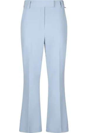 Liu Jo Dames, Broeken, Blauw, Maat: S Poliester