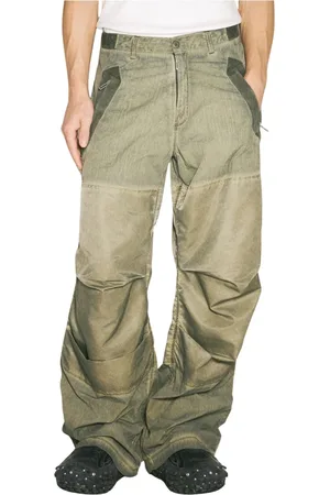 032c Heren, Broeken, Groen, Maat: S Nylon
