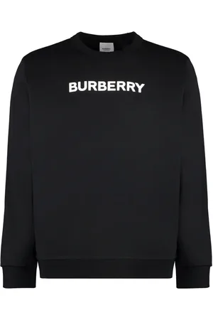 Burberry Heren, Sweatshirts & Hoodies, Zwart, Maat: XL Katoen