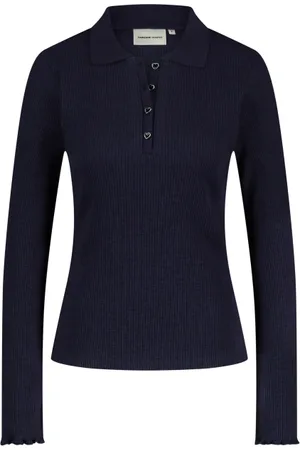 Fabienne Chapot Dames, Tops, Blauw, Maat: L