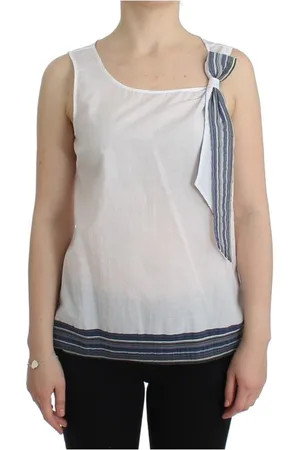 ERMANNO SCERVINO Dames, Tops, Wit, Maat: M Katoen