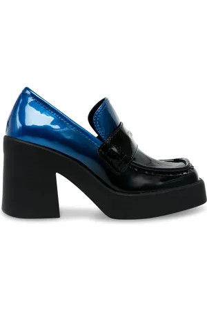 Steve Madden Dames, Schoenen, Blauw, Maat: 38 EU Leer